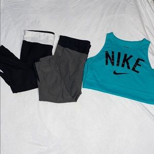 Nike top workout set / Fitness bundle